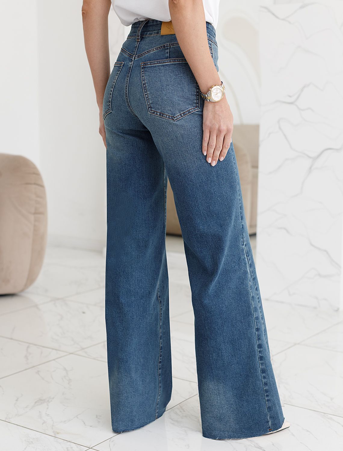 картинка Джинсы женские синий от магазина Одежда+