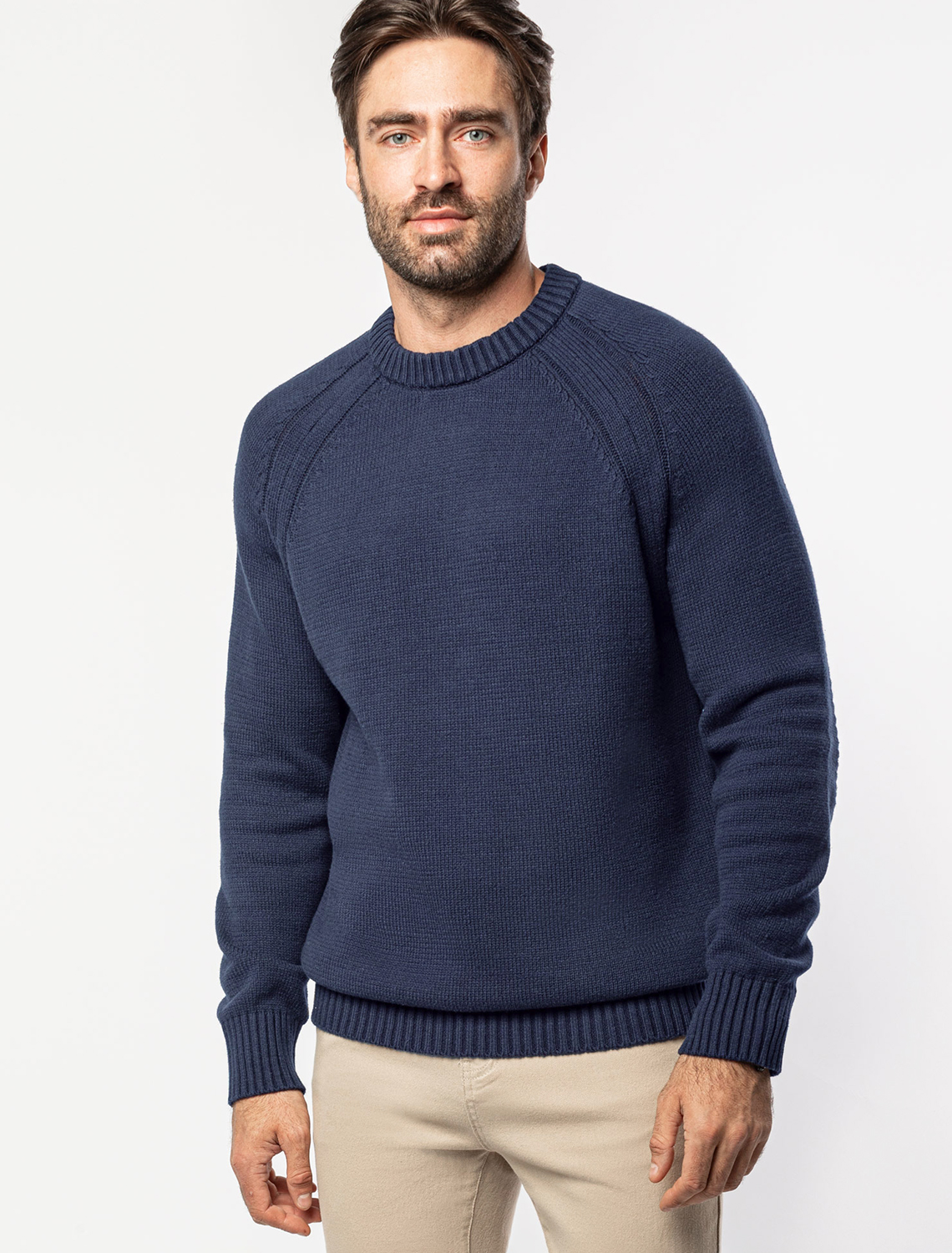 картинка Джемпер мужской темно-синий от магазина Одежда+