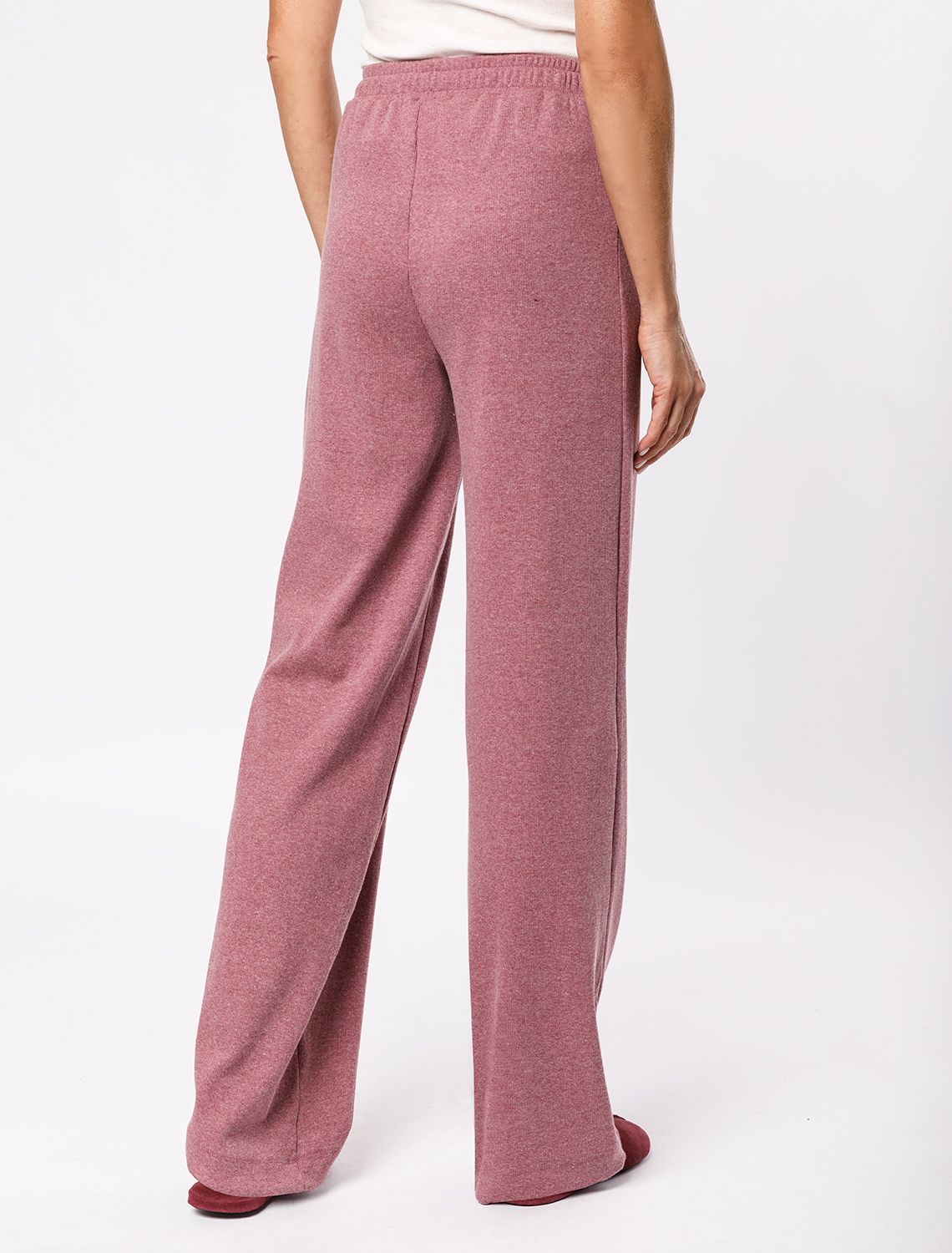 картинка Брюки женские темно-розовый меланж от магазина Одежда+