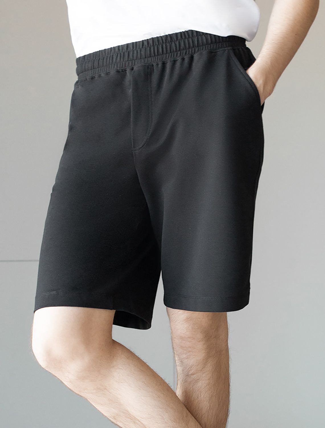 картинка Шорты мужские черный магазин Одежда+ являющийся официальным дистрибьютором в России 