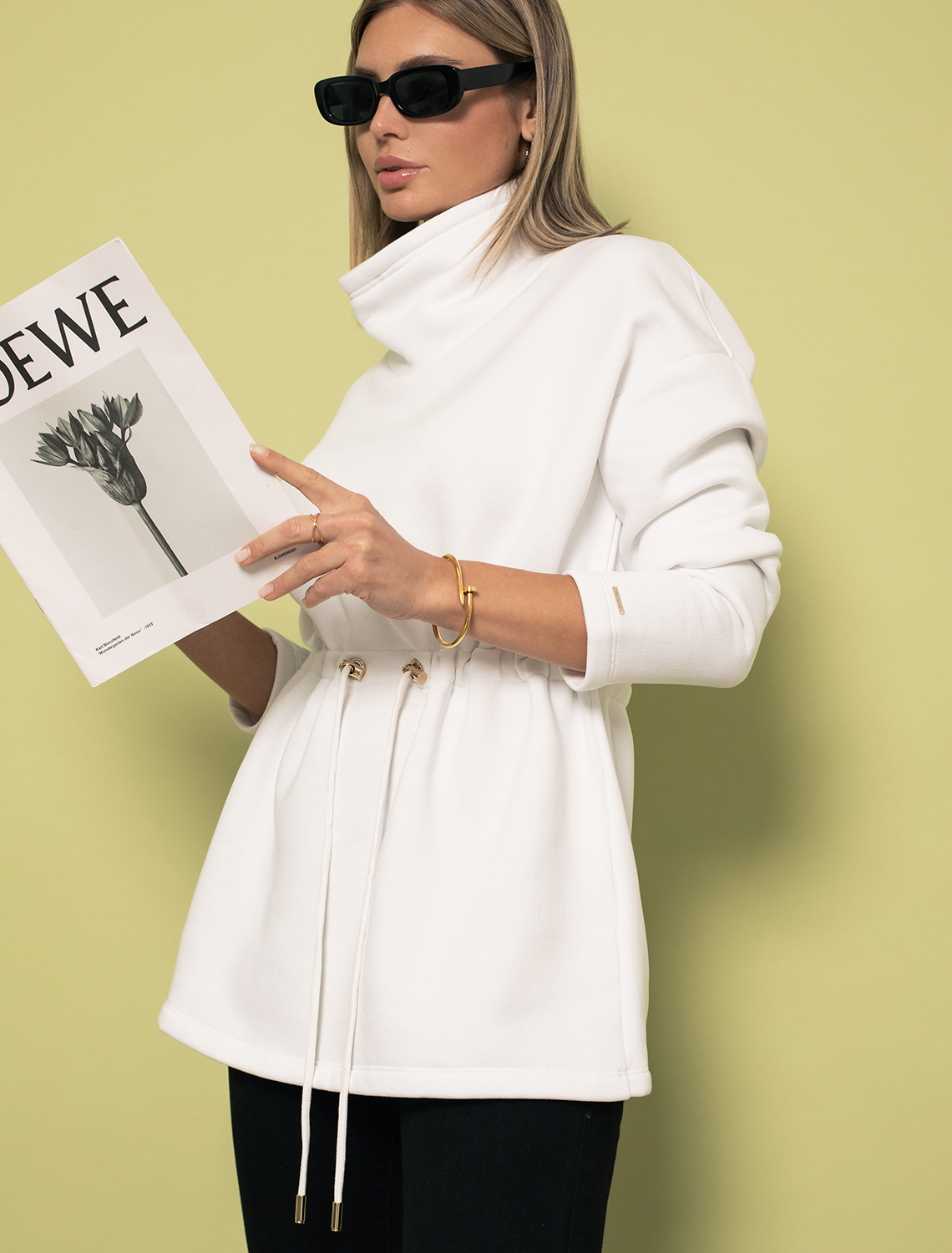 картинка Джемпер женский молочный от магазина Одежда+