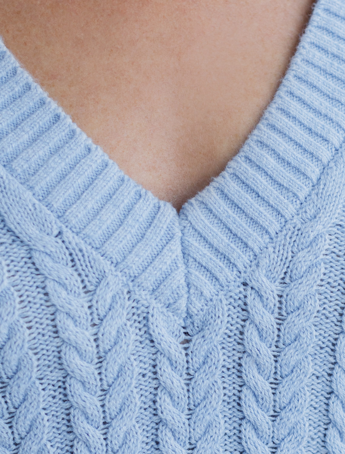 картинка Джемпер женский голубой меланж магазин Одежда+ являющийся официальным дистрибьютором в России 