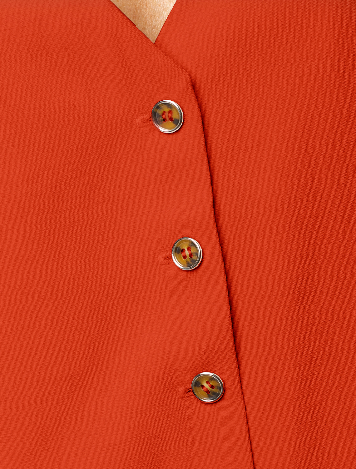 картинка Жилет женский терракотовый магазин Одежда+ являющийся официальным дистрибьютором в России 