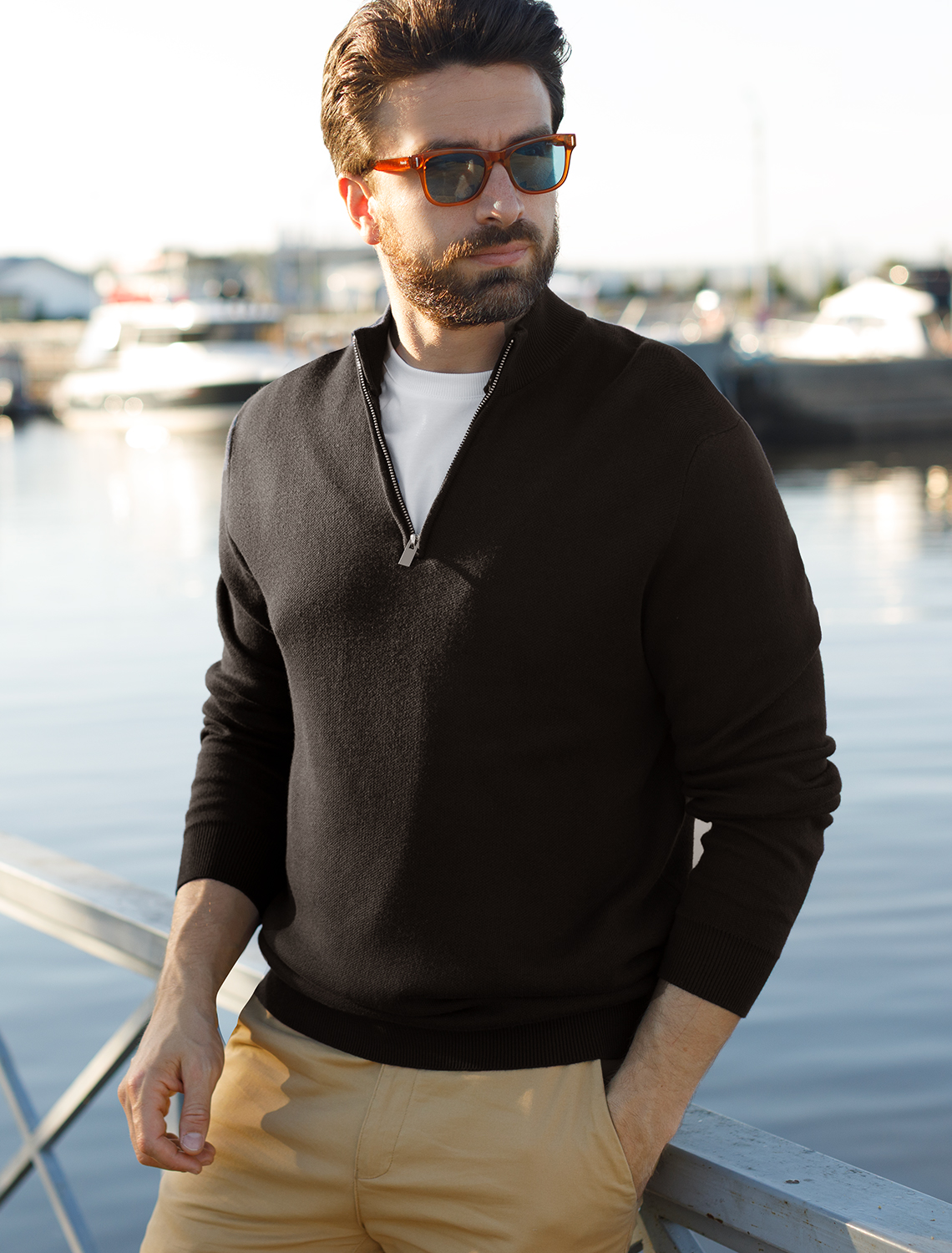 картинка Джемпер мужской черный от магазина Одежда+