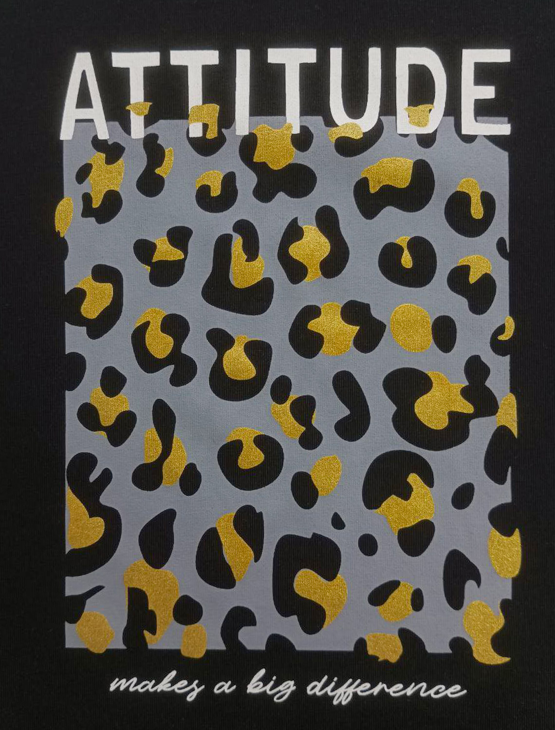 картинка Футболка женская черный_attitude магазин Одежда+ являющийся официальным дистрибьютором в России 