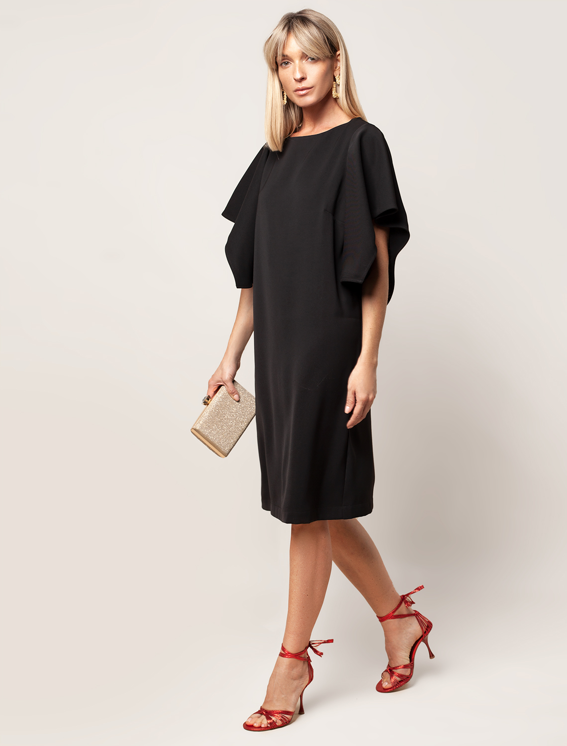 картинка Платье женское черный от магазина Одежда+