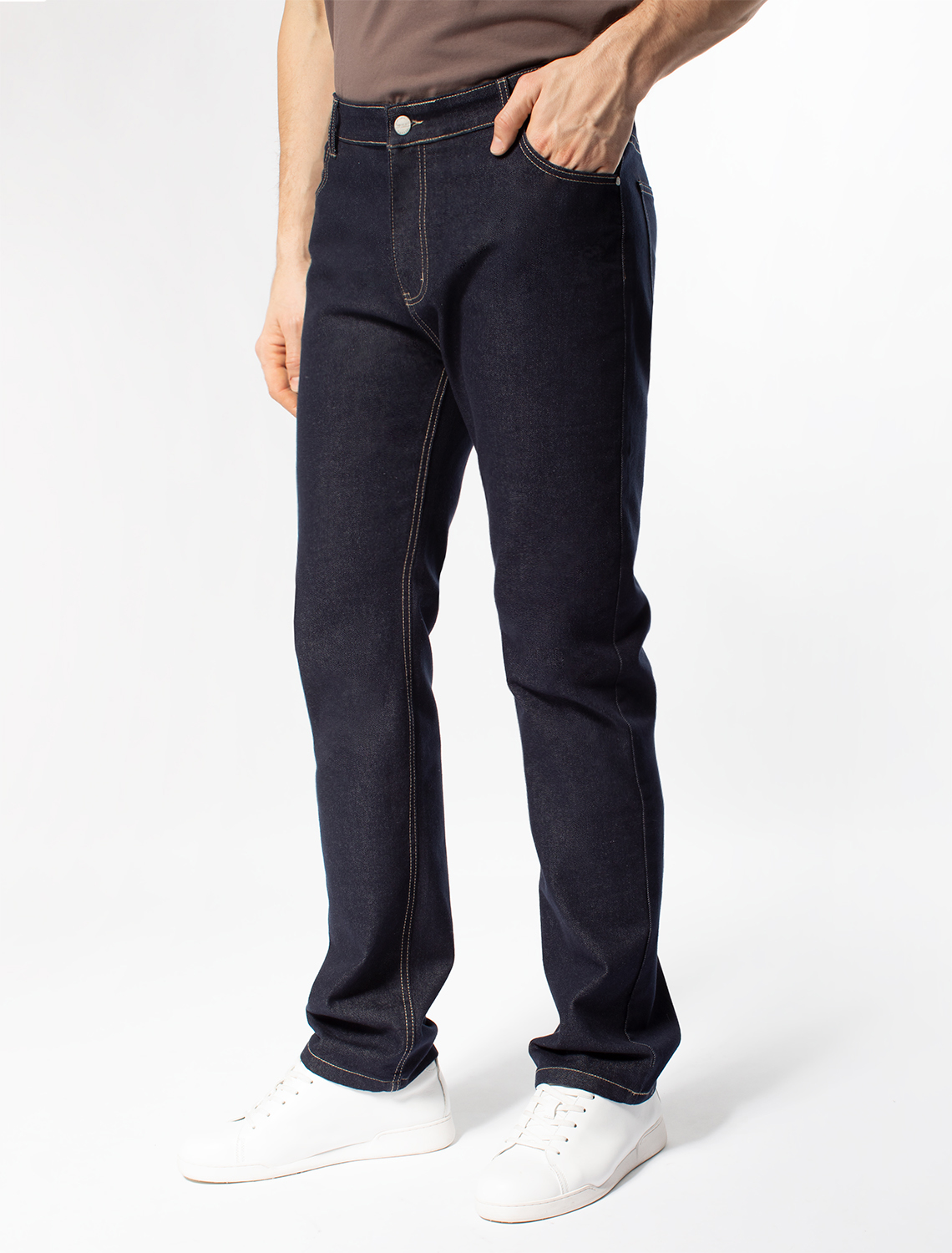 картинка Джинсы мужские темно-синий от магазина Одежда+