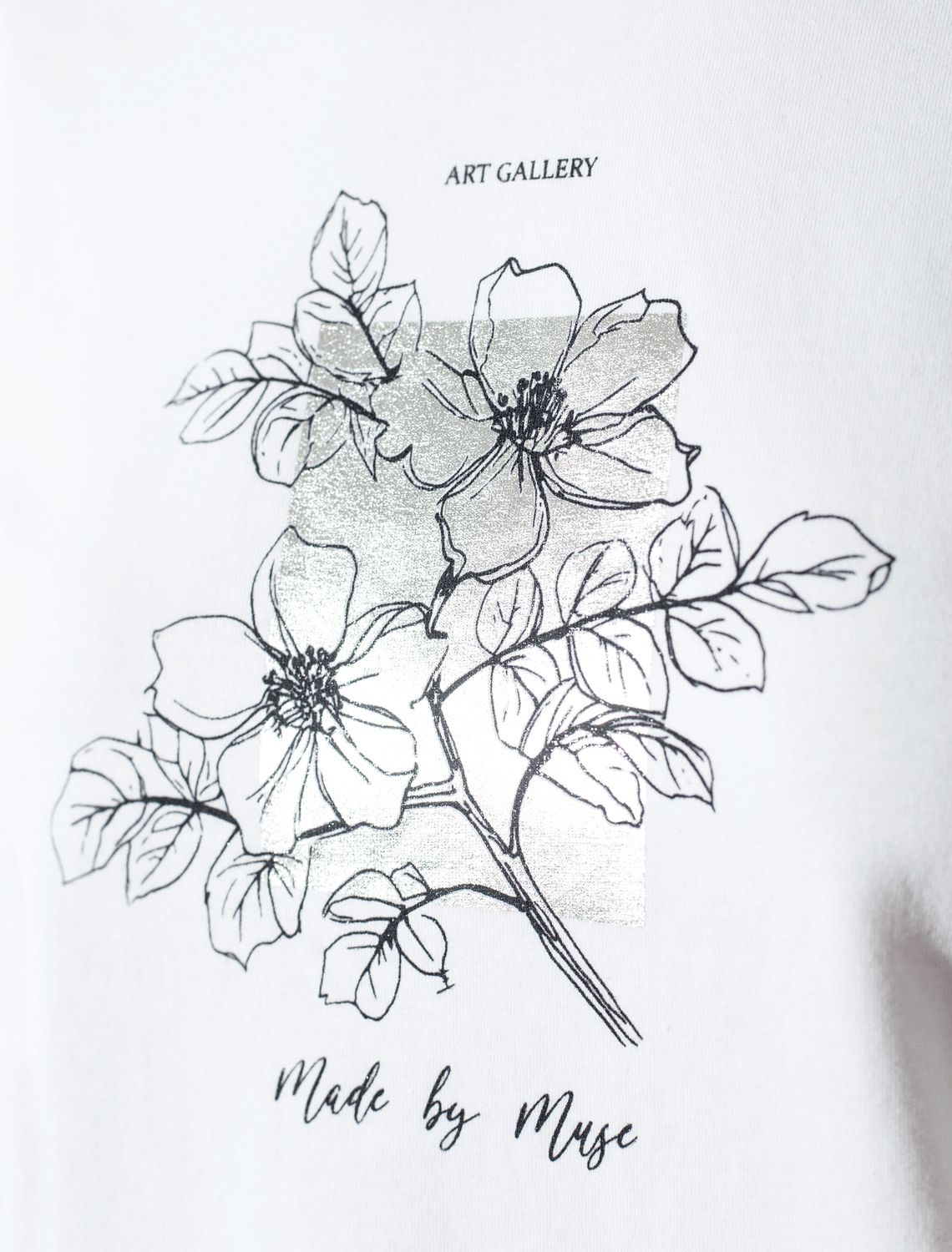 картинка Футболка женская белый_muse магазин Одежда+ являющийся официальным дистрибьютором в России 