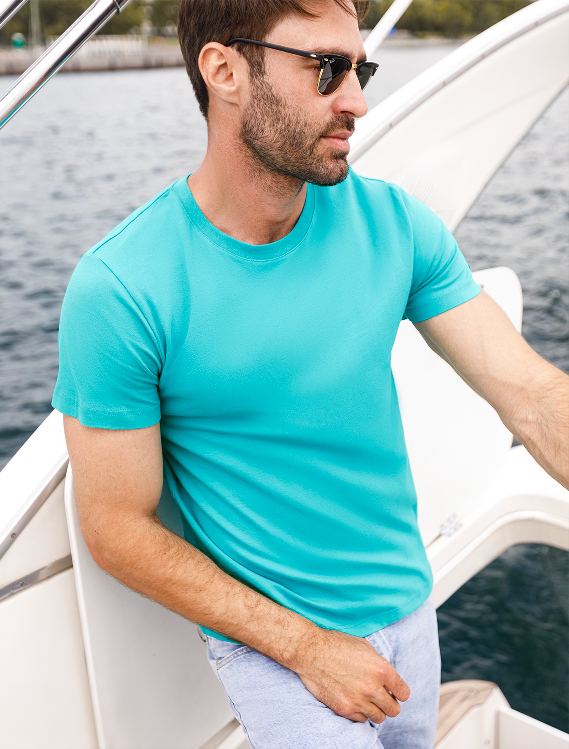 картинка Футболка мужская морск.волна от магазина Одежда+