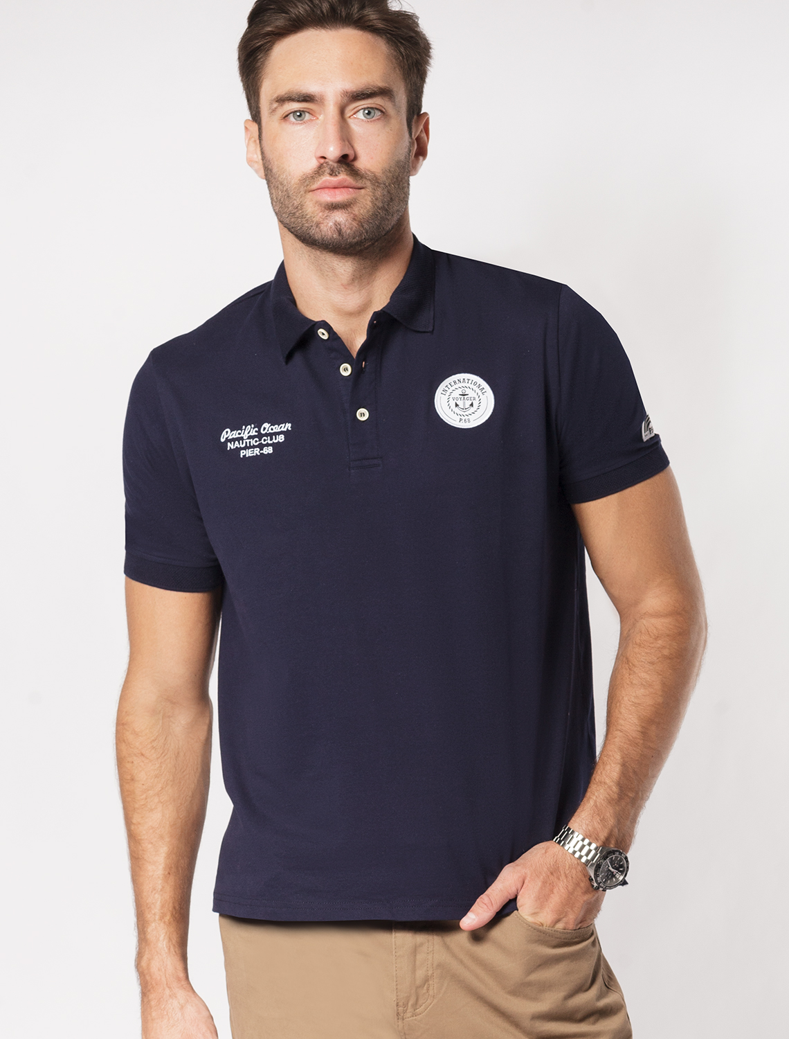 картинка Футболка мужская темно-синий от магазина Одежда+