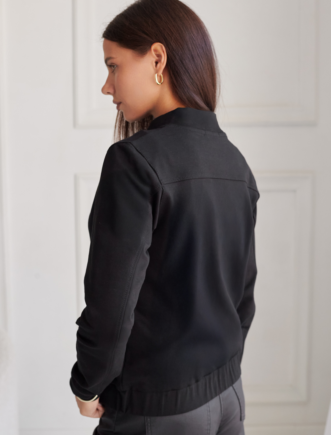 картинка Джемпер женский черный от магазина Одежда+