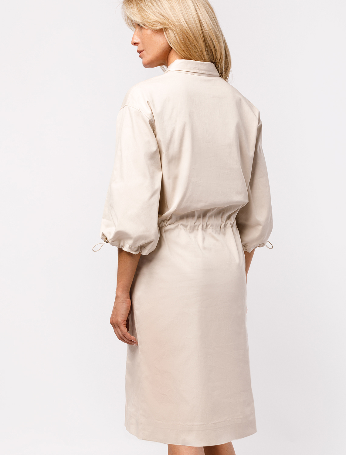 картинка Платье женское светло-бежевый от магазина Одежда+