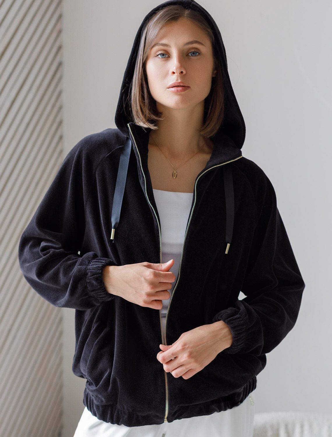 картинка Джемпер женский черный от магазина Одежда+