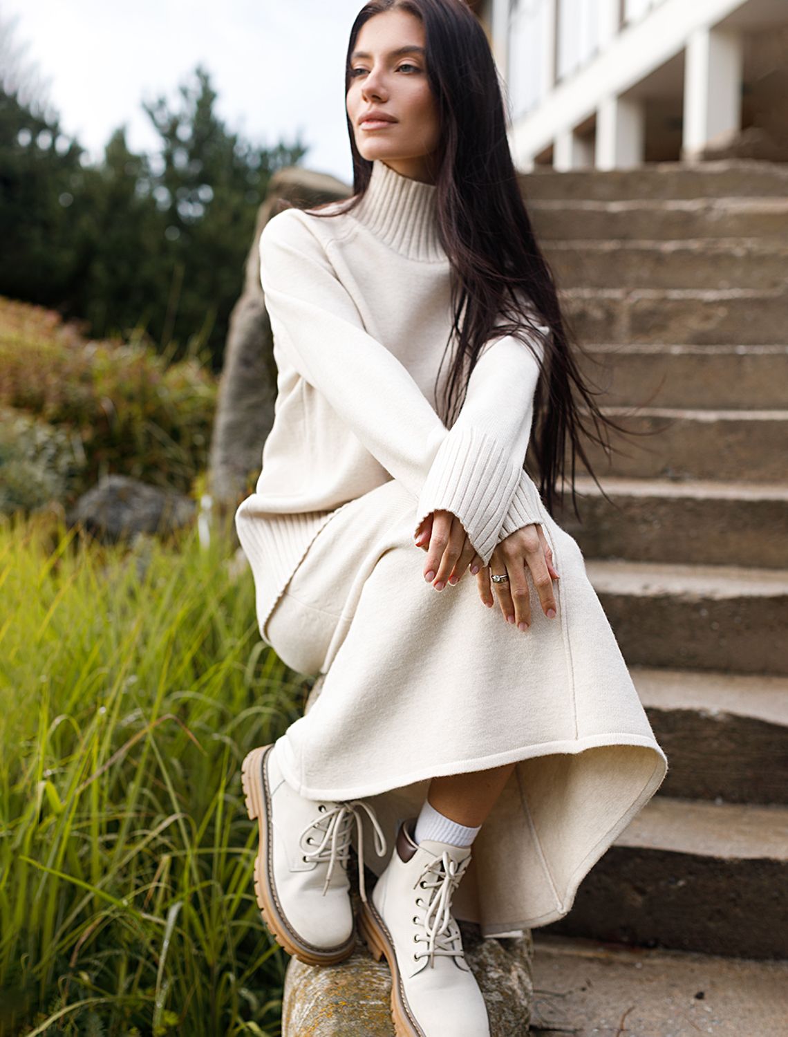 картинка Свитер женский овсяный меланж от магазина Одежда+