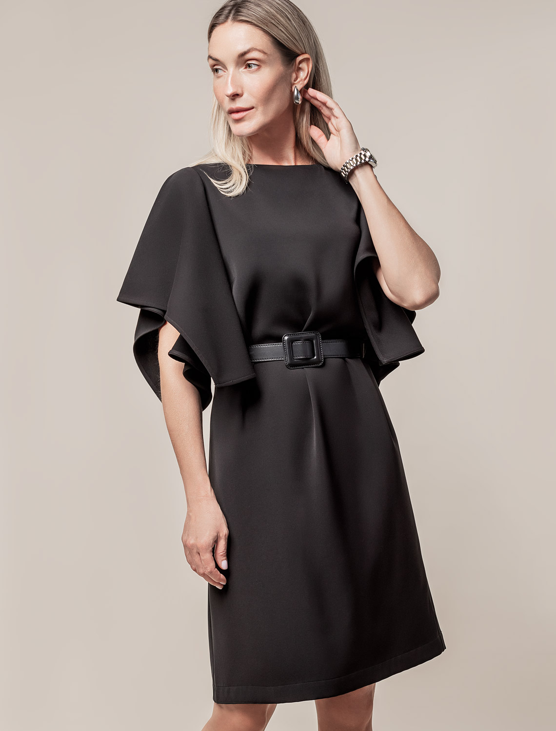 картинка Платье женское черный от магазина Одежда+