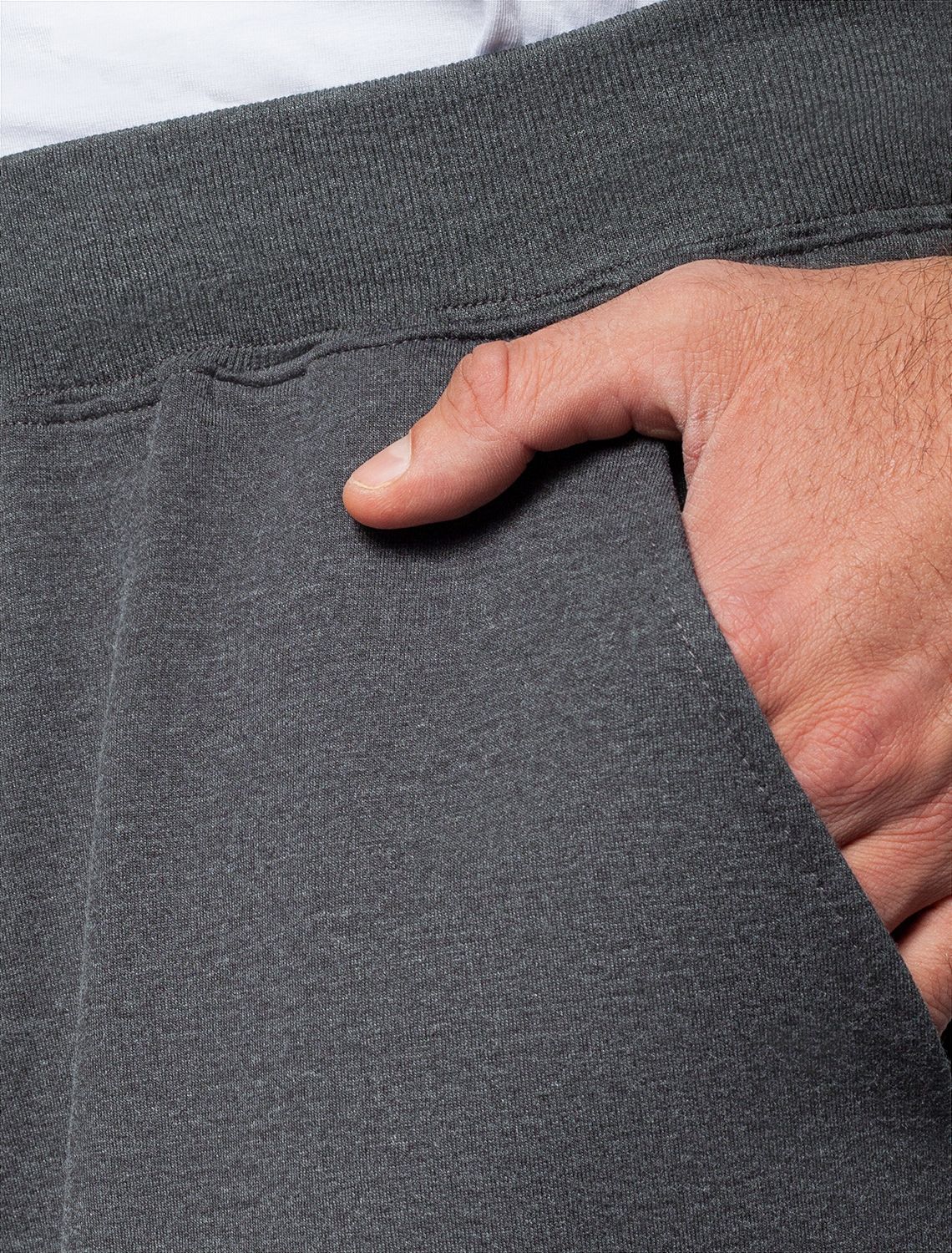 картинка Шорты мужские т.серый меланж от магазина Одежда+