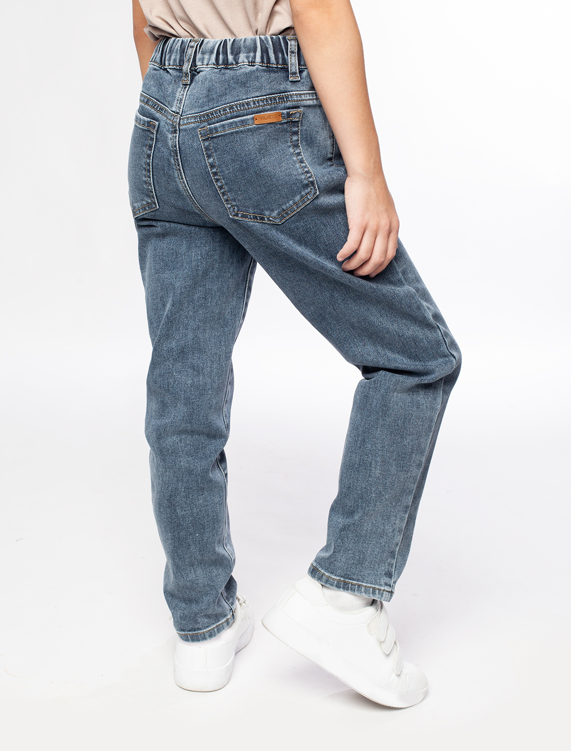 картинка Джинсы для мальчика серо-синий от магазина Одежда+