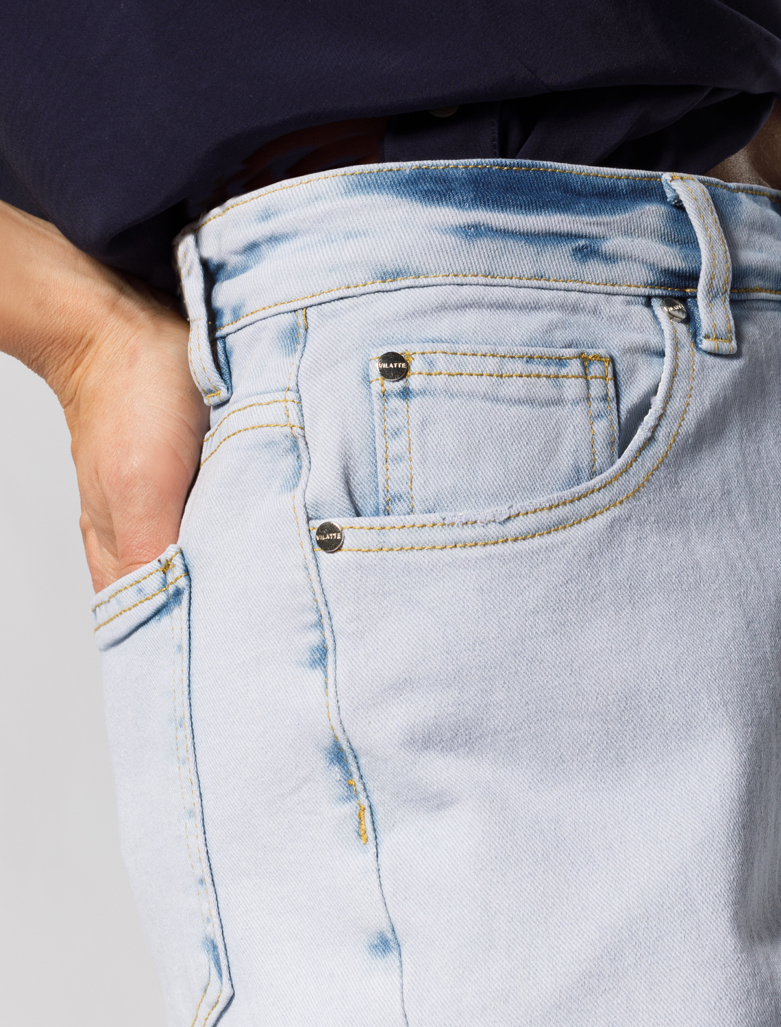 картинка Шорты женские голубой от магазина Одежда+