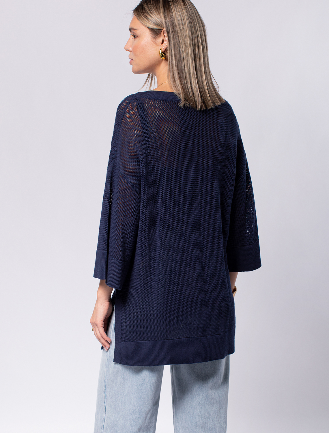картинка Джемпер женский темно-синий от магазина Одежда+