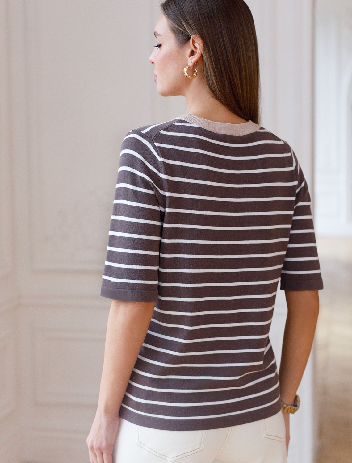 картинка Джемпер женский кофейный от магазина Одежда+