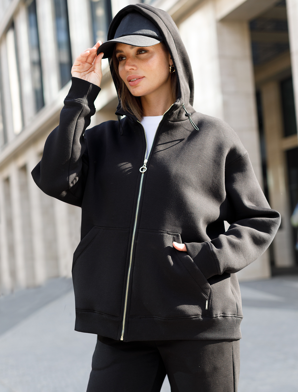 картинка Джемпер женский черный от магазина Одежда+