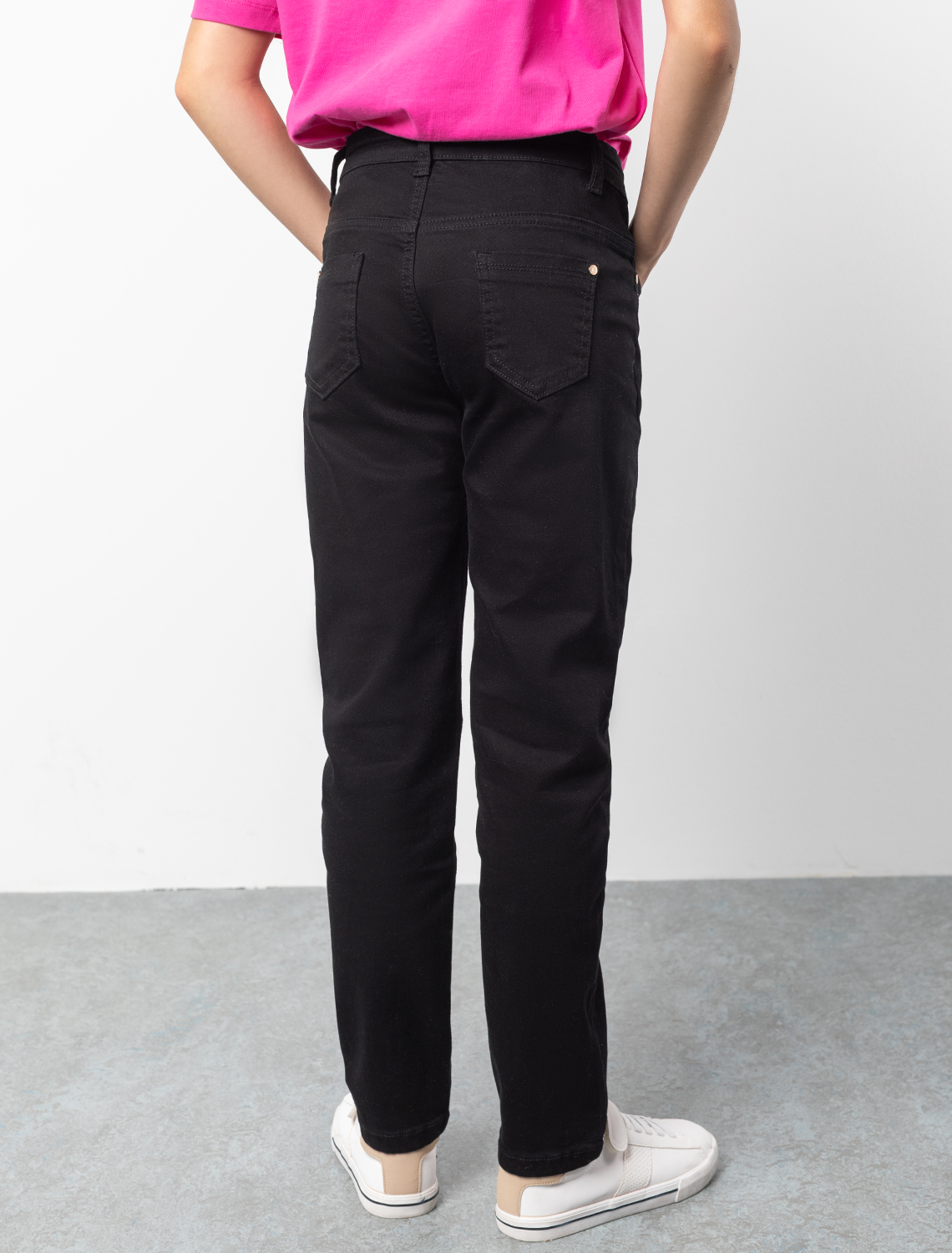 картинка Брюки для девочки черный от магазина Одежда+