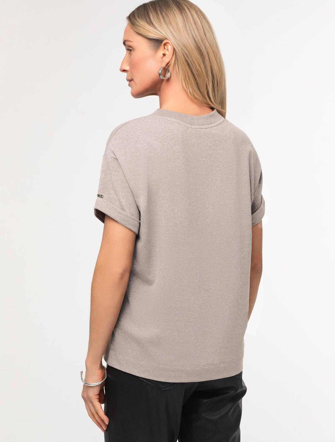 картинка Футболка женская кофейный меланж от магазина Одежда+