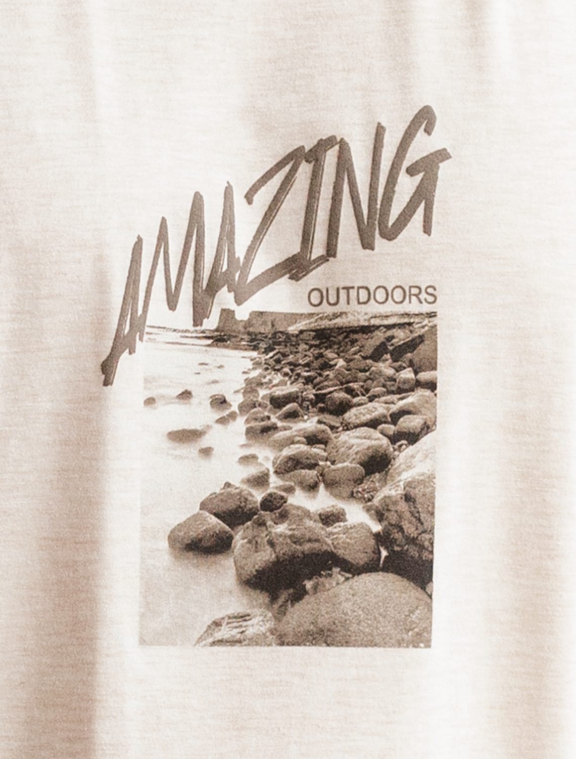 картинка Футболка мужская овсяный_amazing от магазина Одежда+