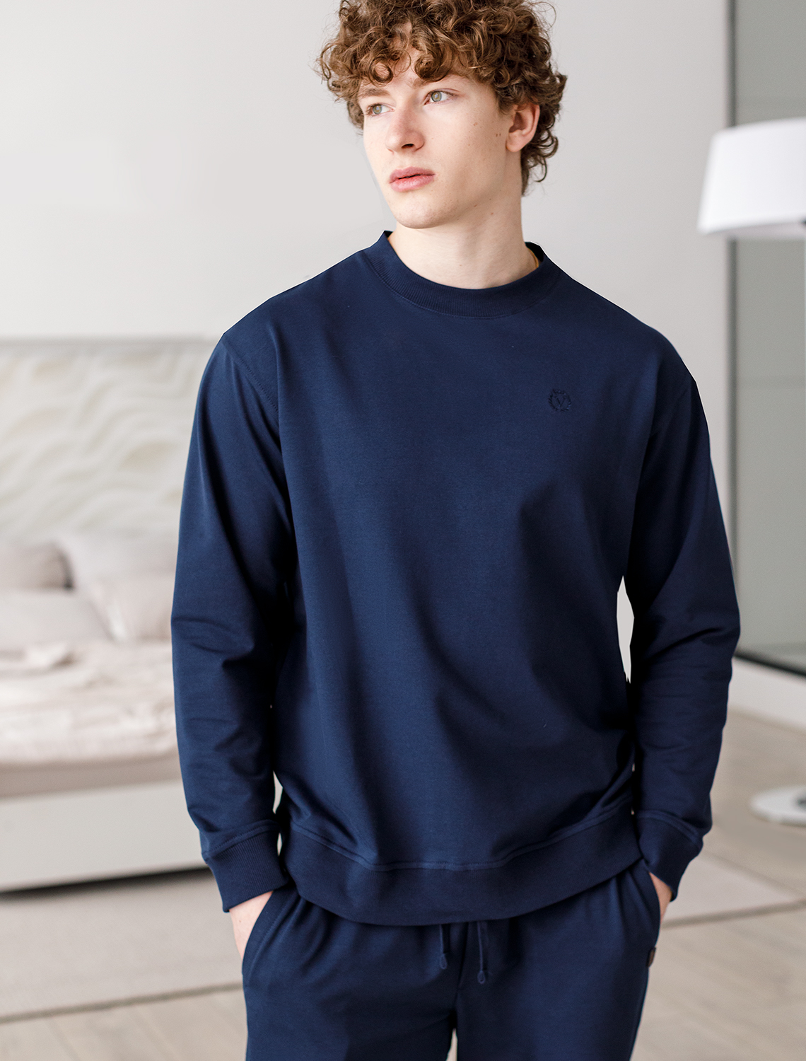 картинка Джемпер мужской т.синий от магазина Одежда+