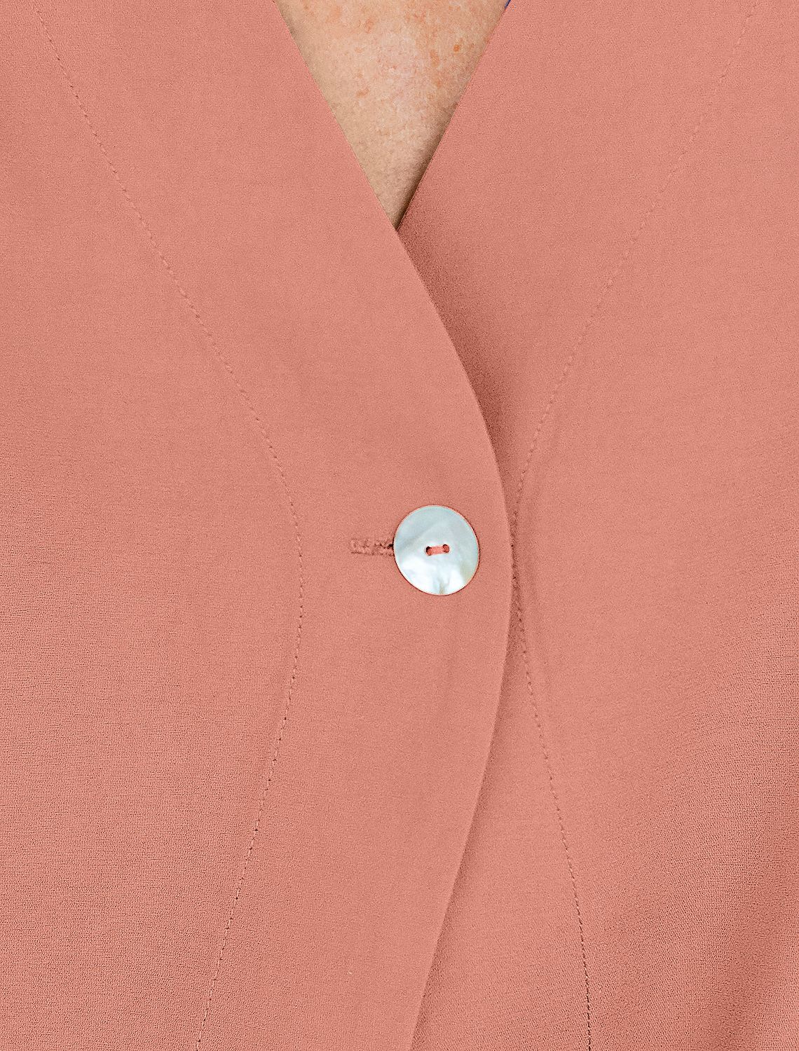 картинка Блузка женская дымчато-коралловый магазин Одежда+ являющийся официальным дистрибьютором в России 