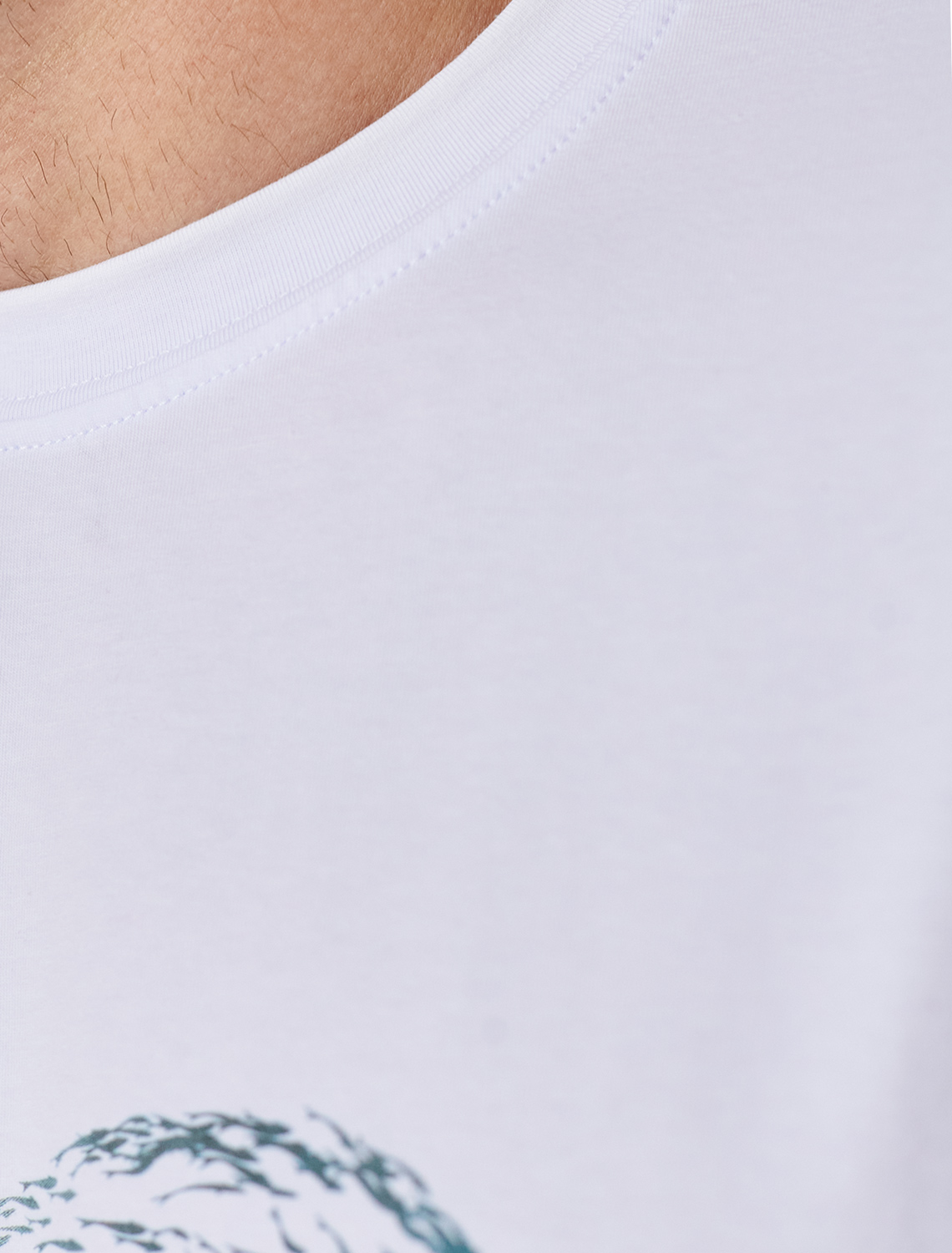 картинка Футболка мужская белый_ocean от магазина Одежда+