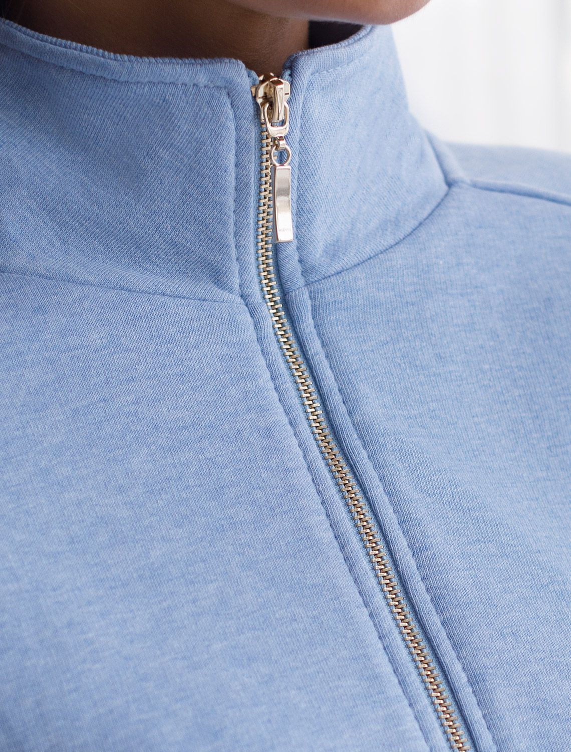 картинка Джемпер женский голубой меланж магазин Одежда+ являющийся официальным дистрибьютором в России 