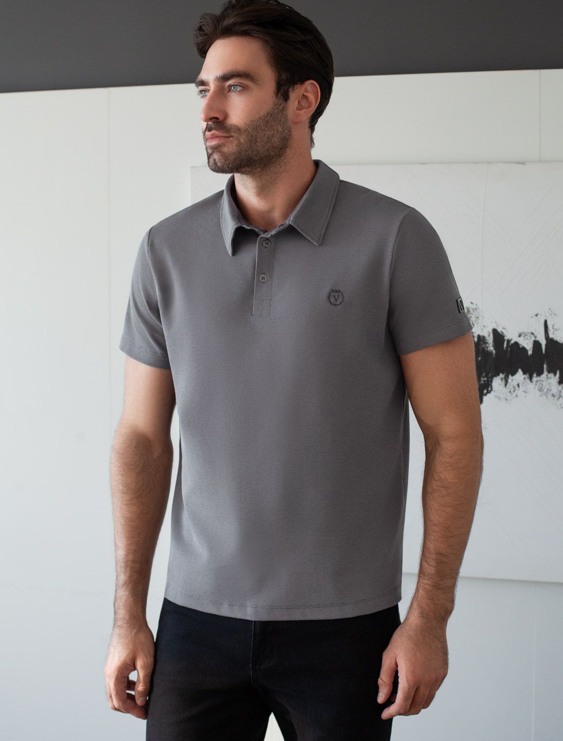 картинка Футболка мужская серый от магазина Одежда+