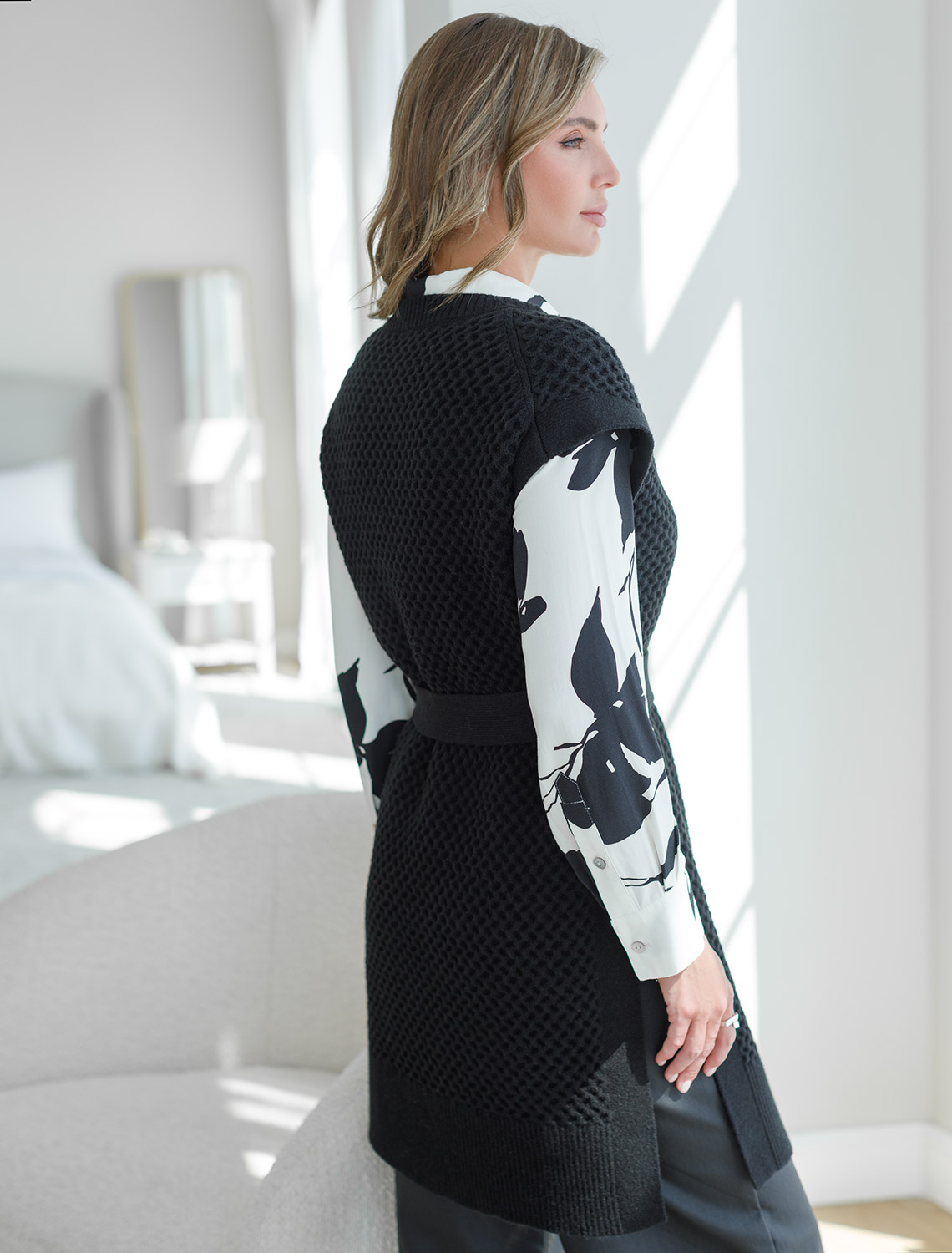 картинка Жилет женский черный от магазина Одежда+