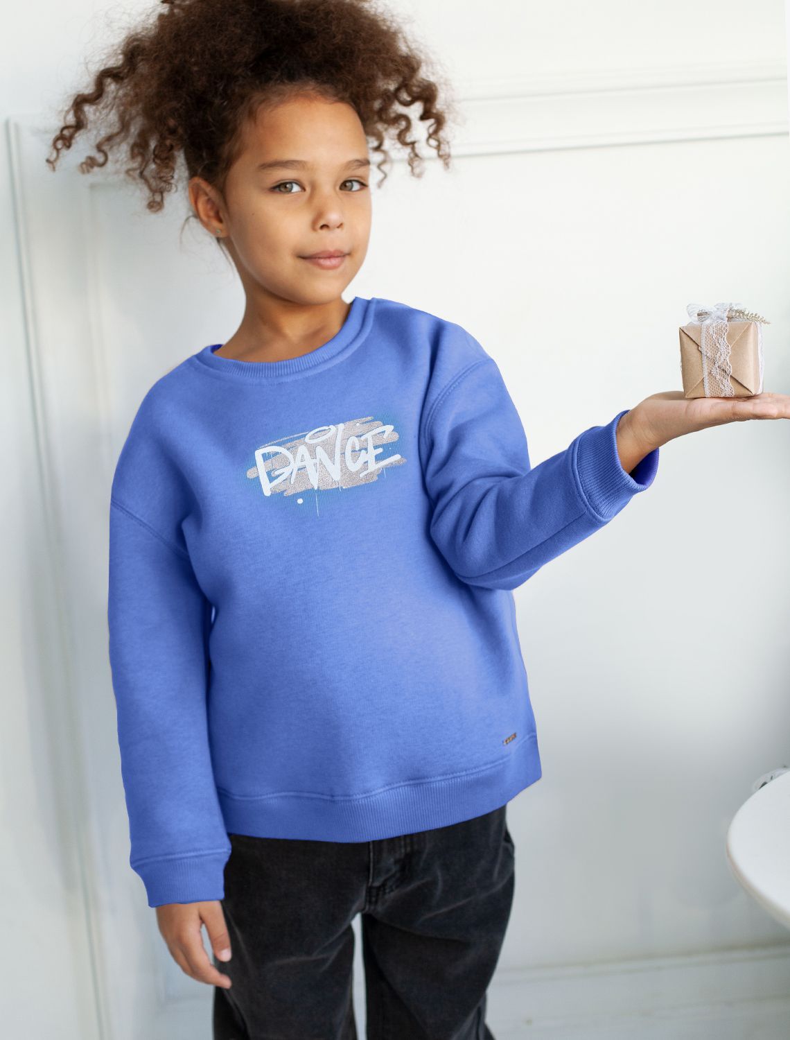 картинка Джемпер для девочки голубой магазин Одежда+ являющийся официальным дистрибьютором в России 