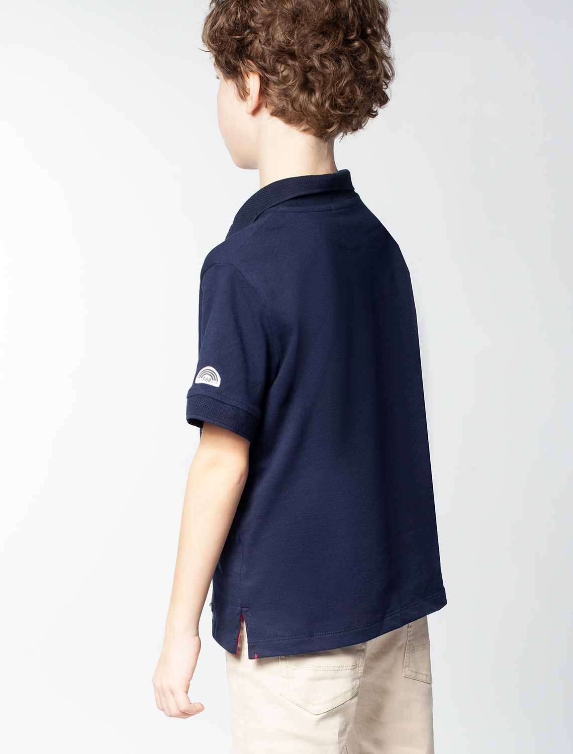 картинка Футболка для мальчиков темно-синий от магазина Одежда+