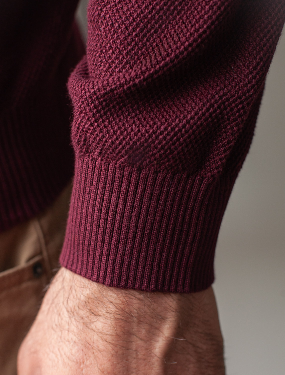 картинка Джемпер мужской бургунди от магазина Одежда+