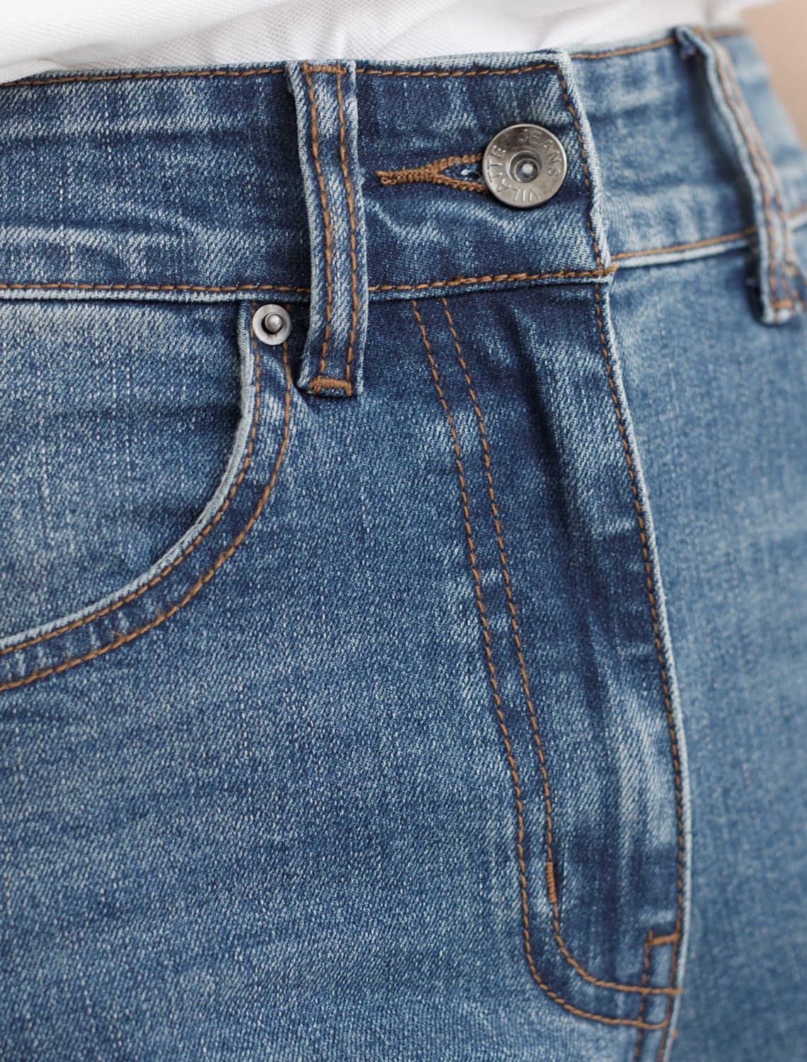 картинка Джинсы женские синий от магазина Одежда+