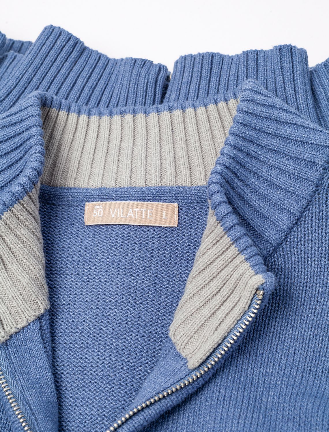 картинка Джемпер мужской светло-синий магазин Одежда+ являющийся официальным дистрибьютором в России 