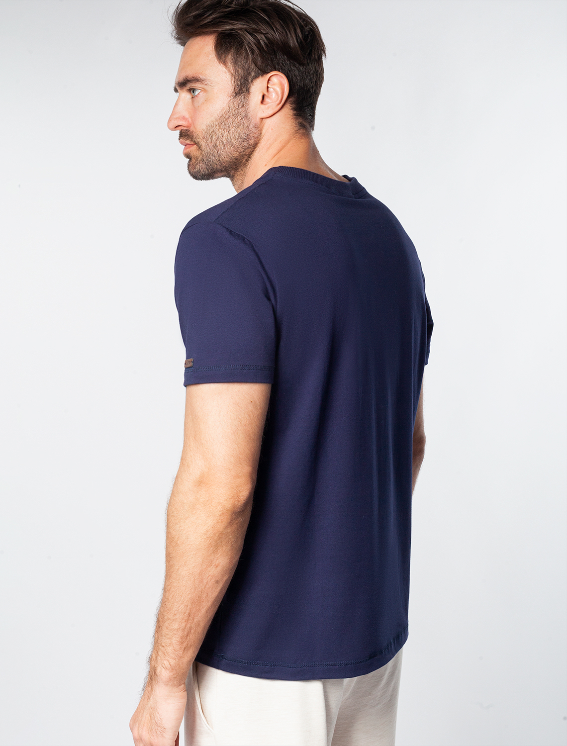 картинка Футболка мужская темно-синий от магазина Одежда+