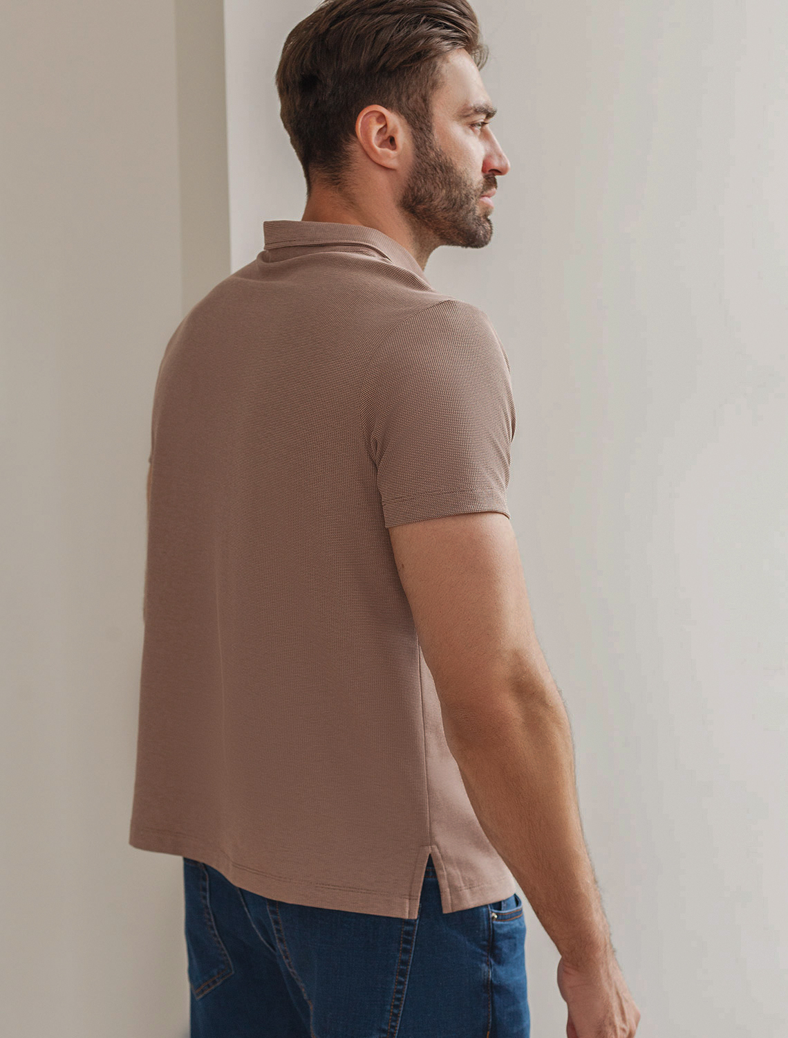 картинка Футболка мужская коричневый от магазина Одежда+