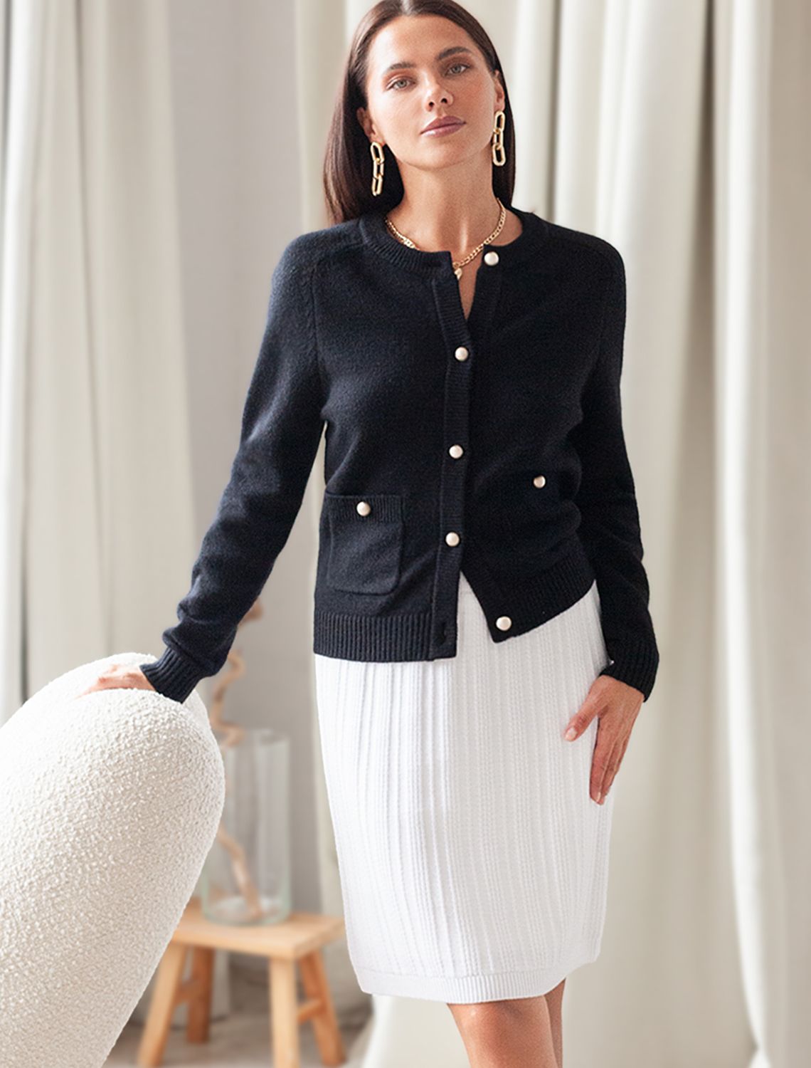 картинка Юбка женская натуральный_белый от магазина Одежда+