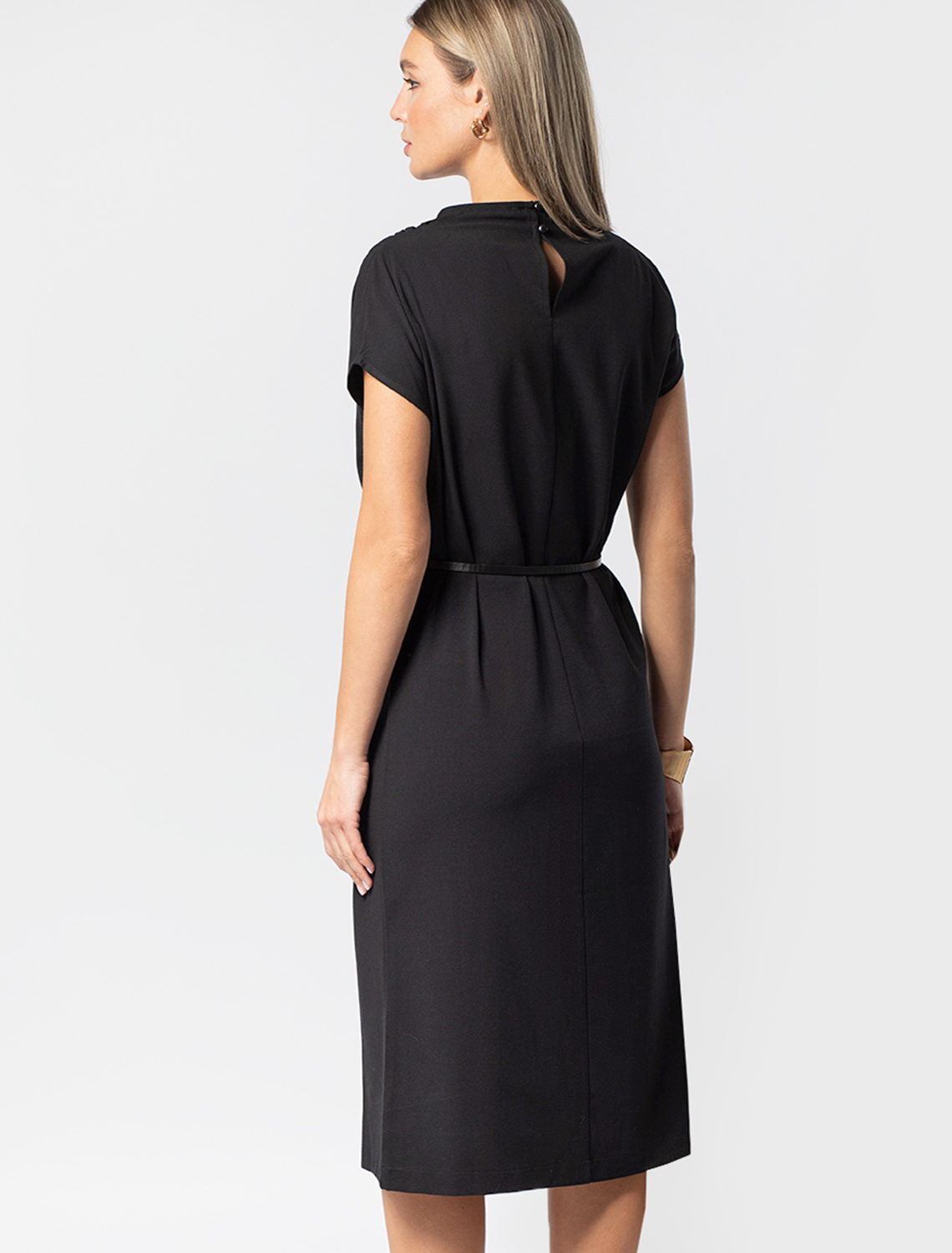 картинка Платье женское черный от магазина Одежда+