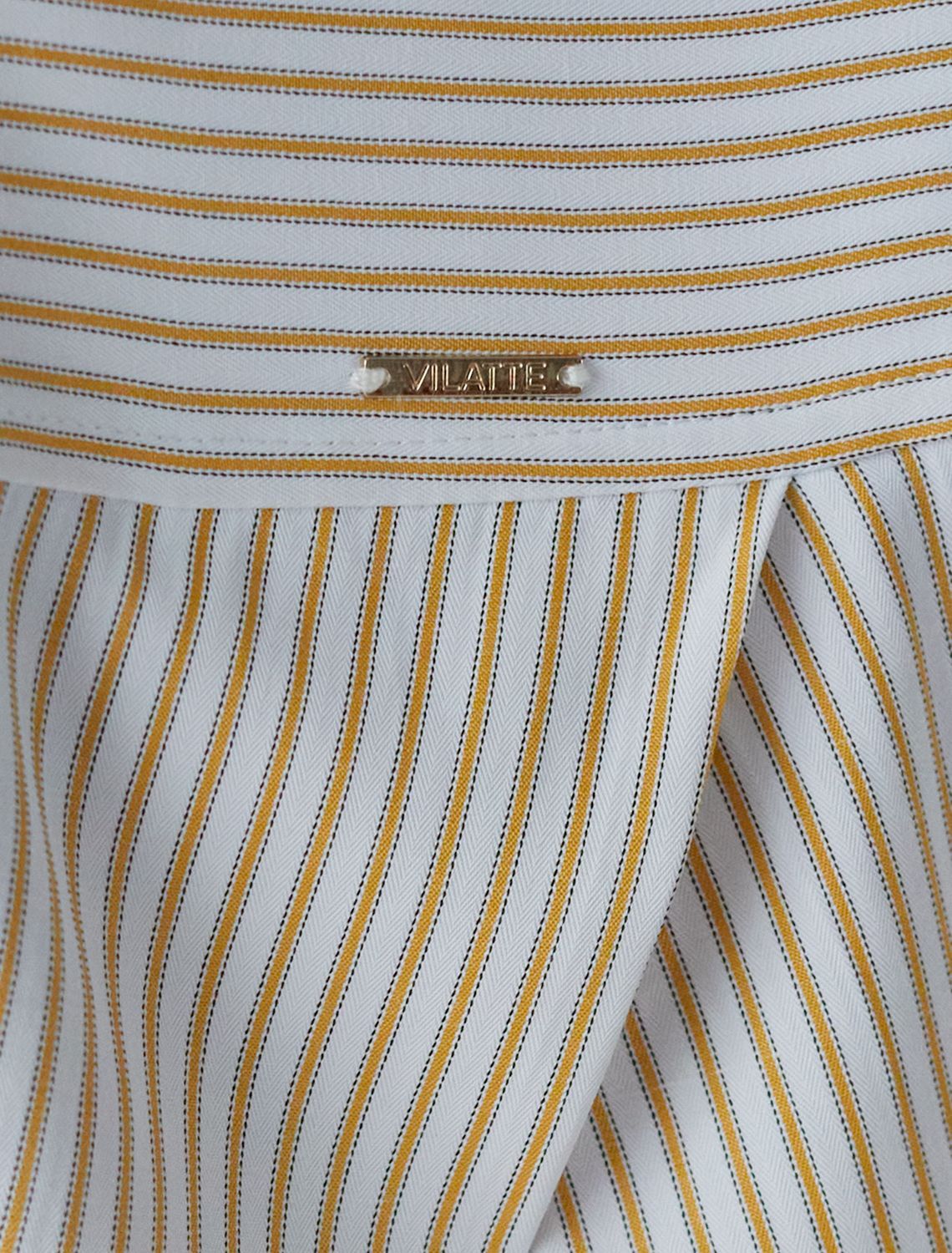 картинка Блузка женская белый-бежевый от магазина Одежда+