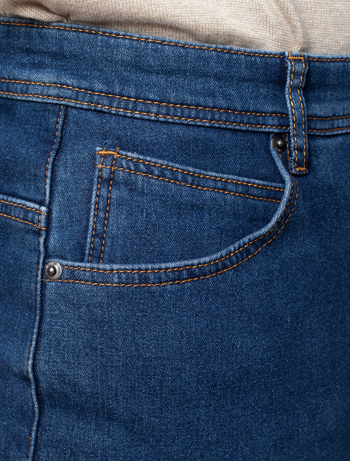 картинка Джинсы мужские синий классик от магазина Одежда+