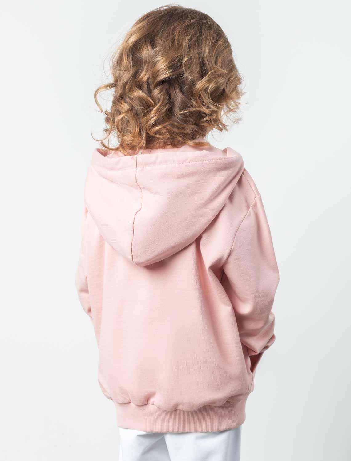 картинка Джемпер для девочки пудровый от магазина Одежда+