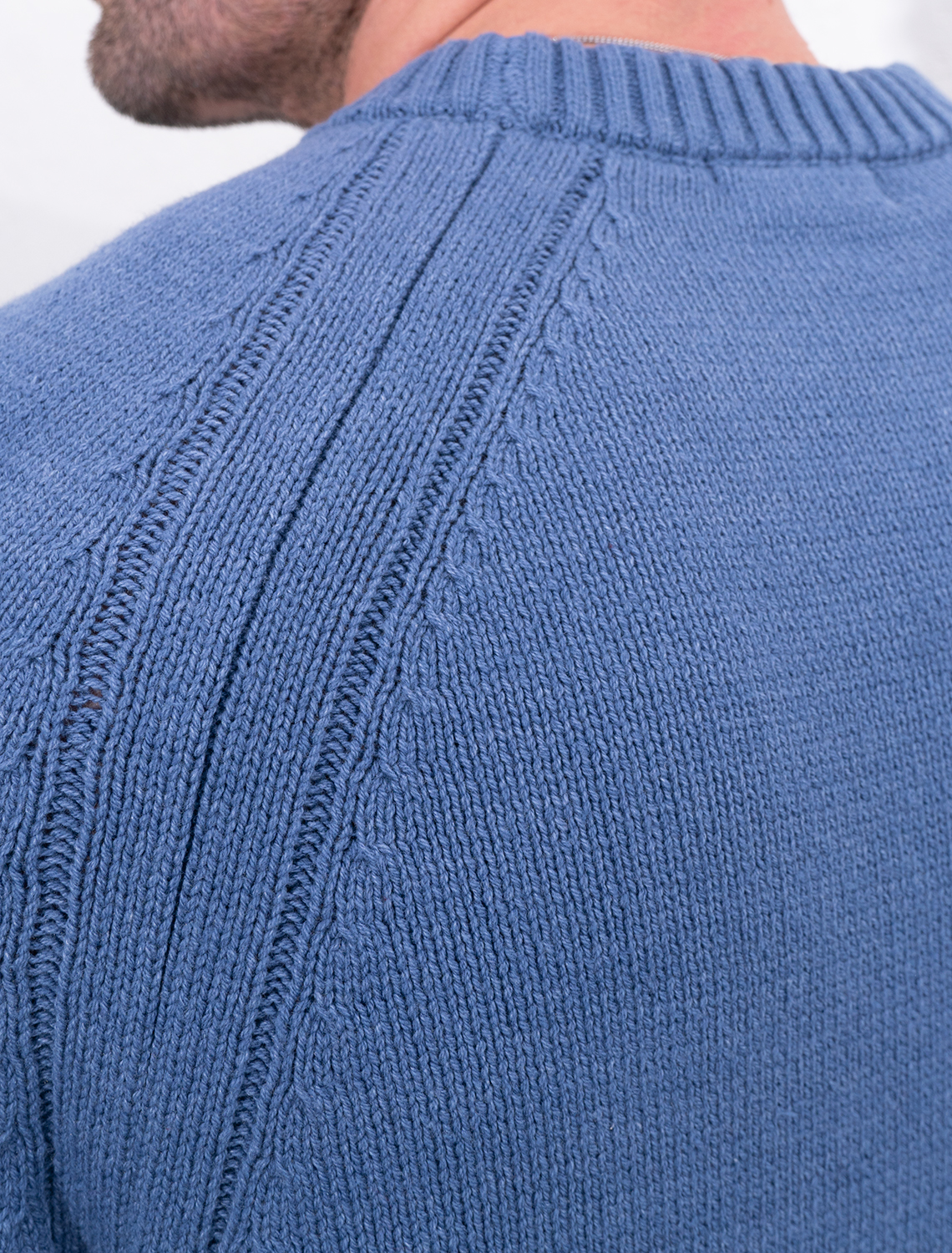 картинка Джемпер мужской светло-синий от магазина Одежда+