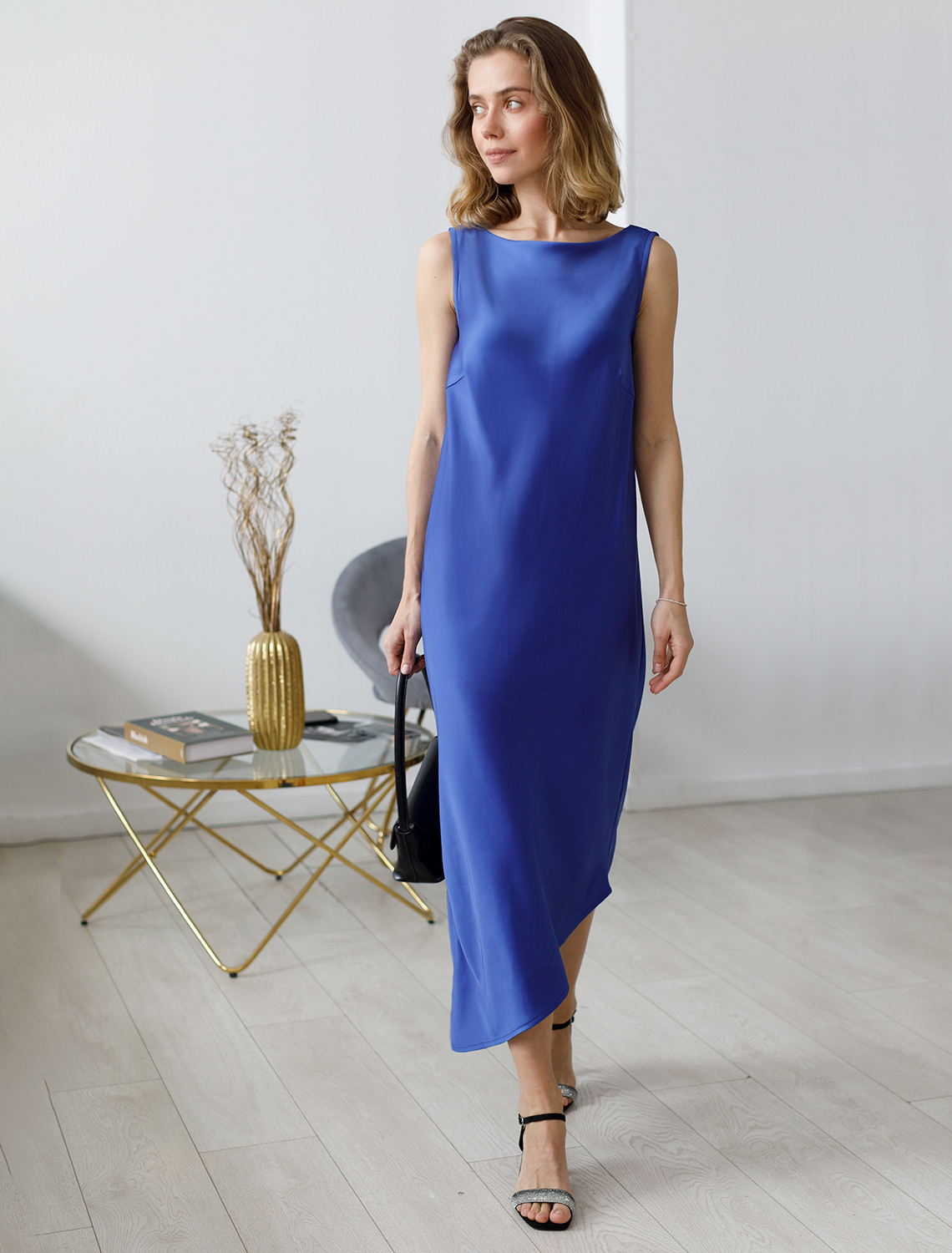 картинка Платье женское ультрамарин от магазина Одежда+