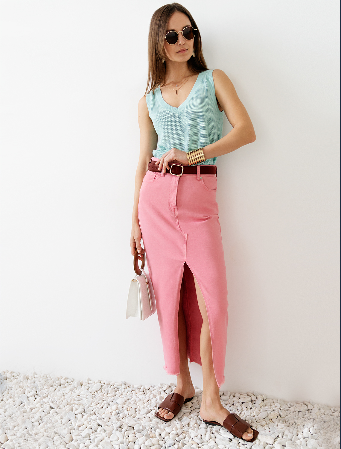 картинка Юбка женская розовое облако от магазина Одежда+