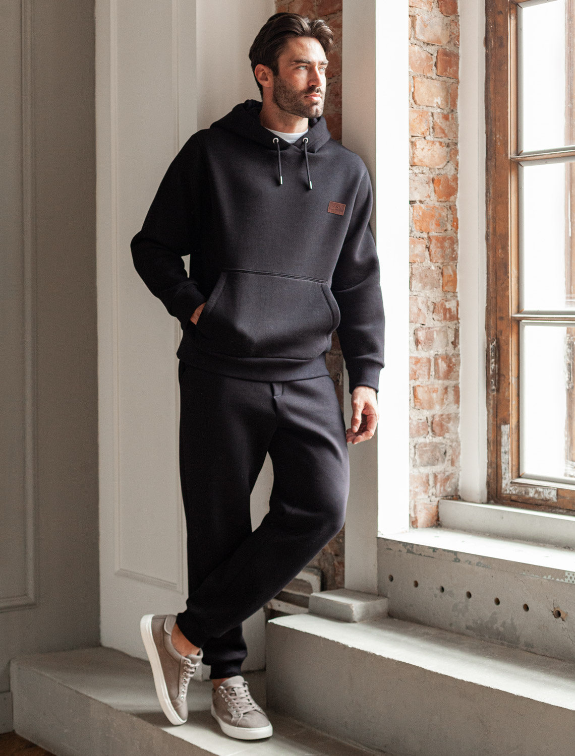 картинка Джемпер мужской черный от магазина Одежда+